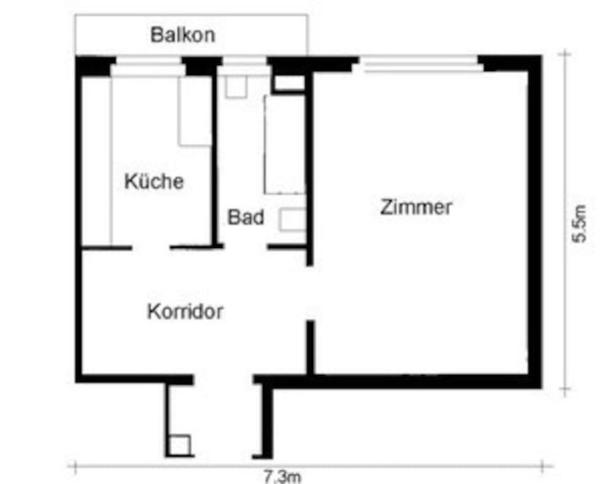 Very Spacious Studio In City Center - Parkview 4 Zurich Bagian luar foto