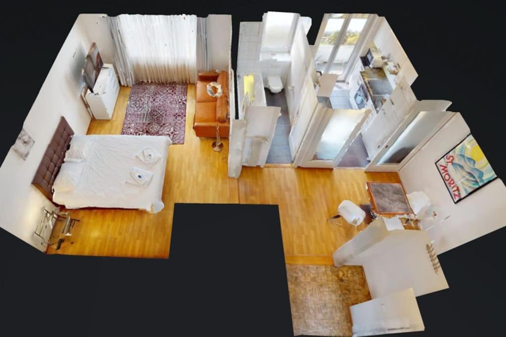 Very Spacious Studio In City Center - Parkview 4 Zurich Bagian luar foto